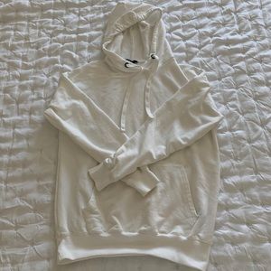 White hoodie